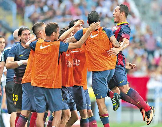 马德里竞技碾压巴萨，内马尔扛起全队的简单介绍